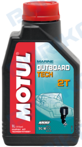 Моторное масло Motul OUTBOARD TECH 4T 10W40 (1 литр)